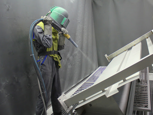 sandblasting filtration